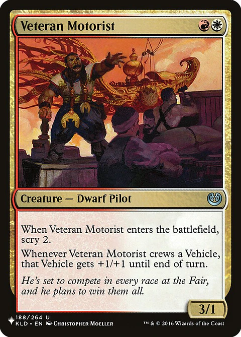 Veteran Motorist (The List)