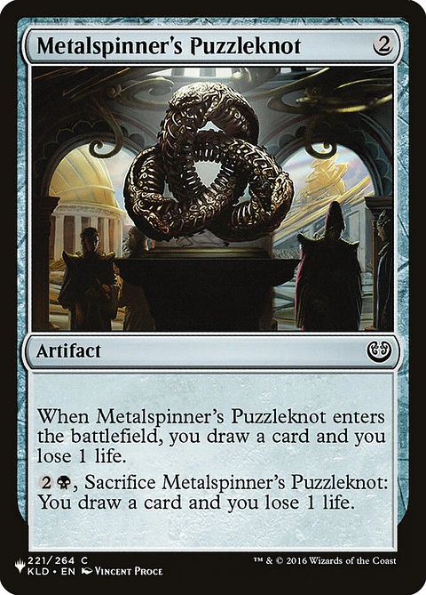 Metalspinner's Puzzleknot (The List)