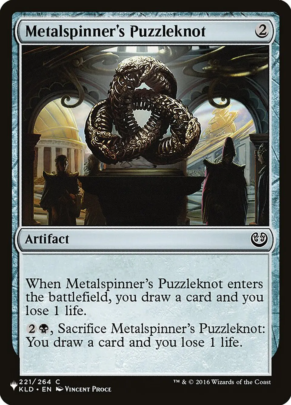 Metalspinner's Puzzleknot (The List) 1