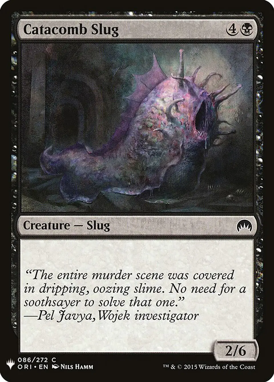 Catacomb Slug (The List) 1