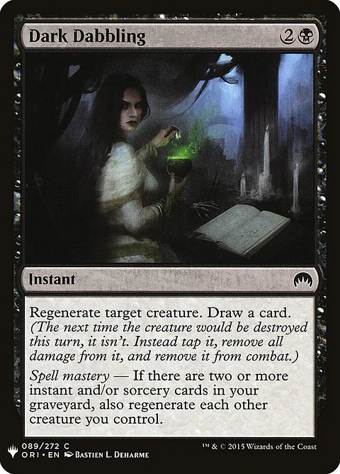Dark Dabbling (The List)
