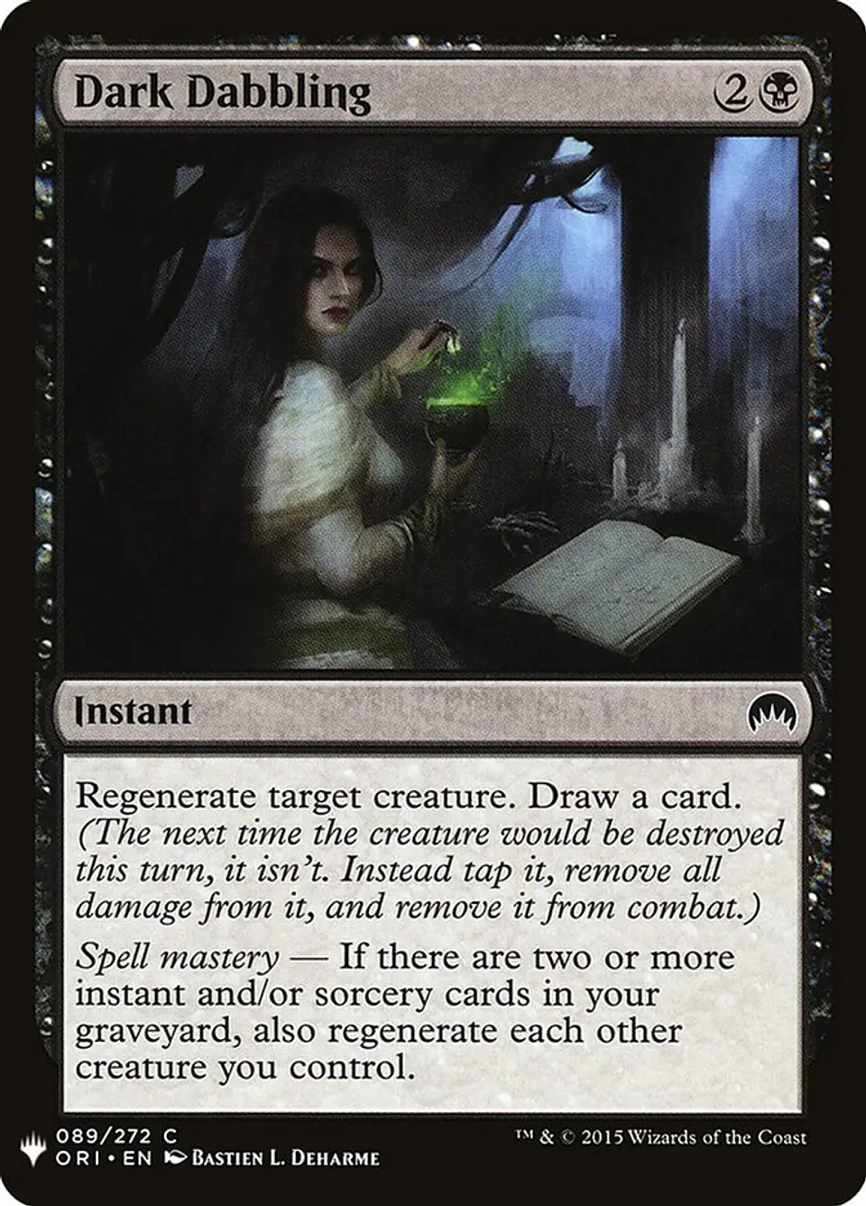Dark Dabbling (The List) 1