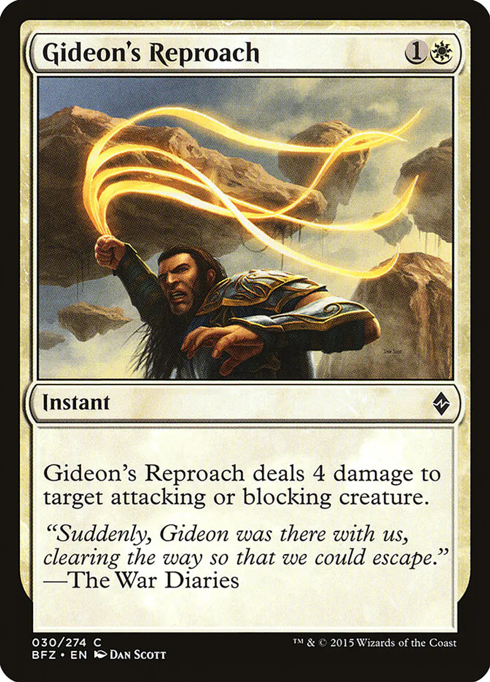 Gideon's Reproach 1