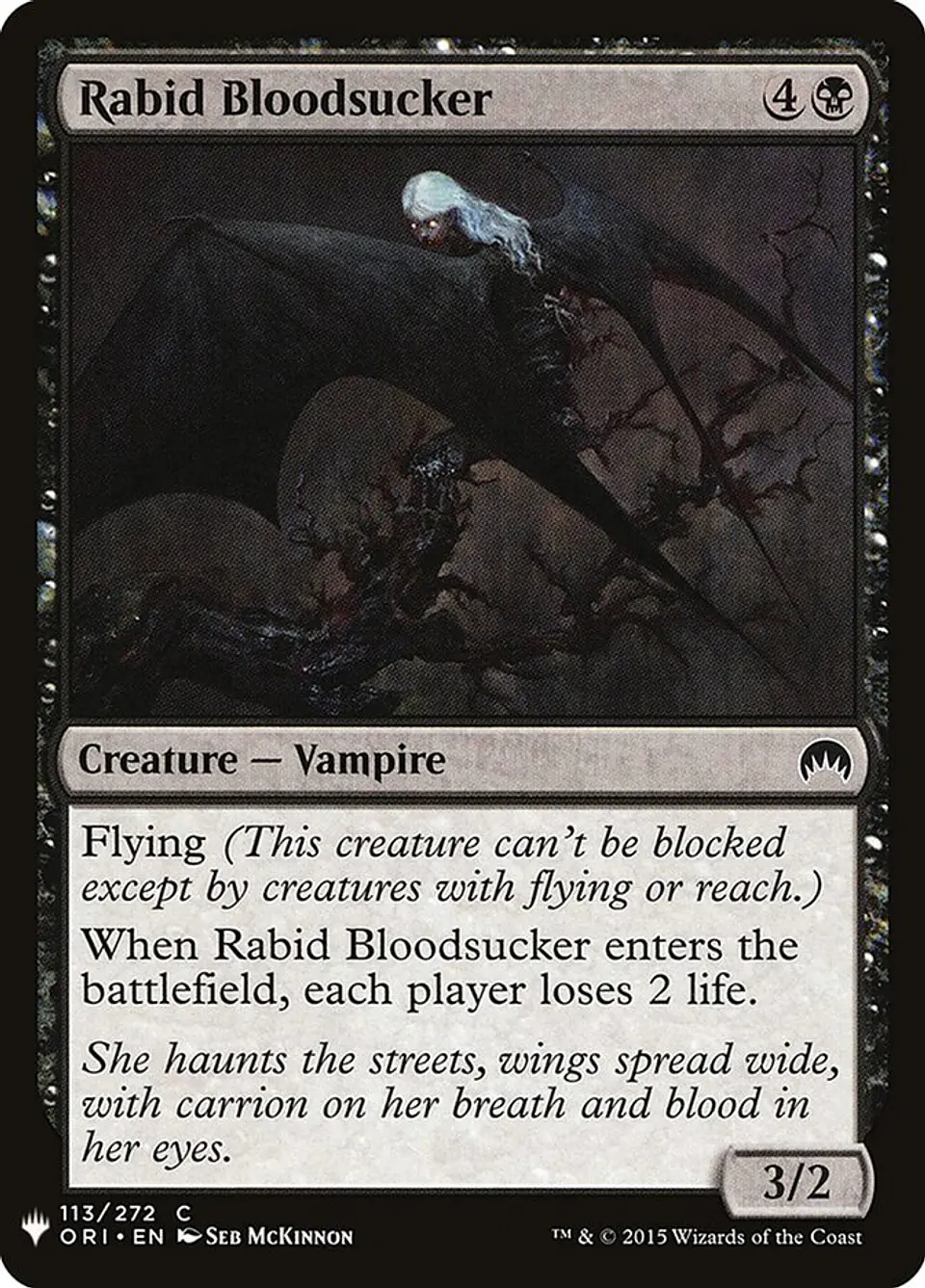 Rabid Bloodsucker (The List) 1