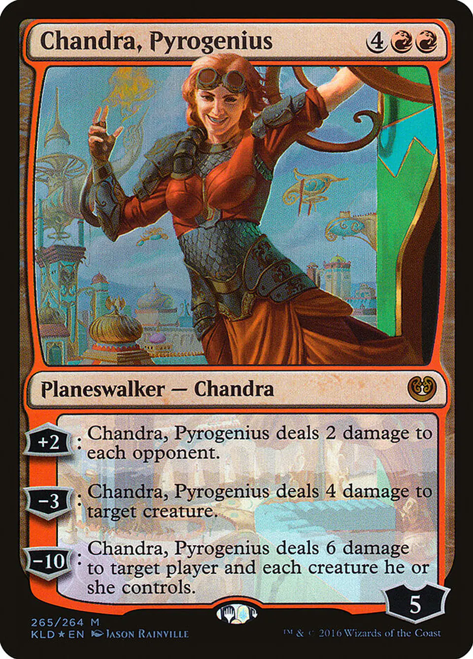 Chandra, Pyrogenius 1