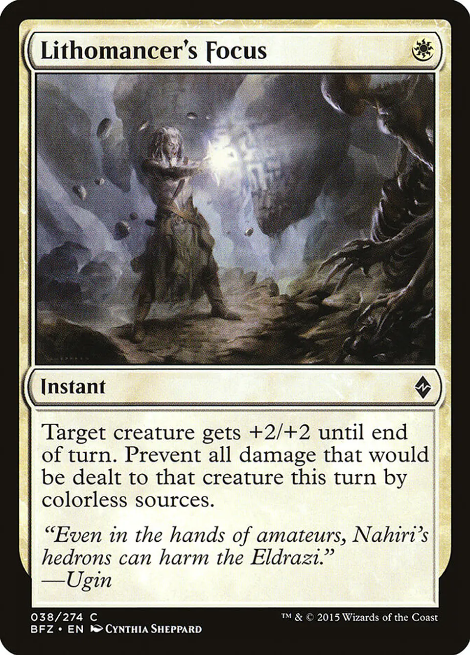 Lithomancer's Focus 1