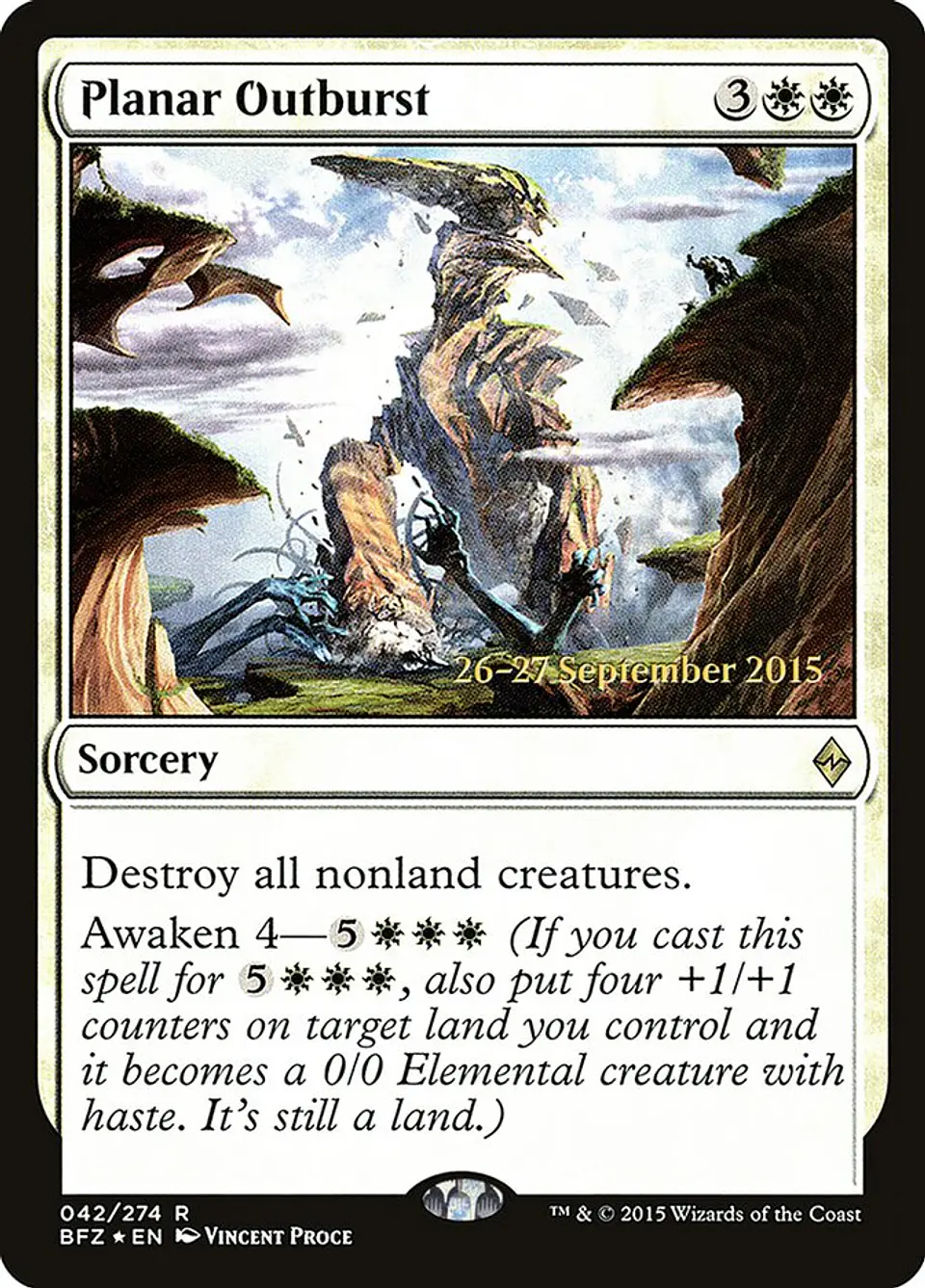 Planar Outburst (Pre-release) 1
