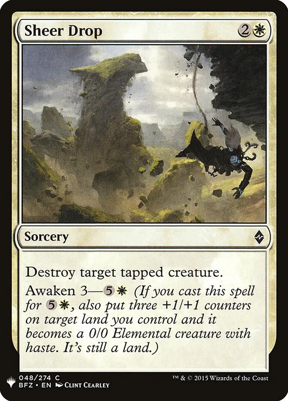 Sheer Drop (The List) 1