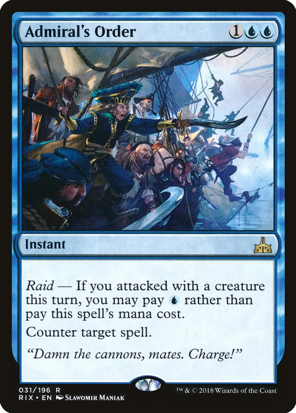 Admiral's Order 1