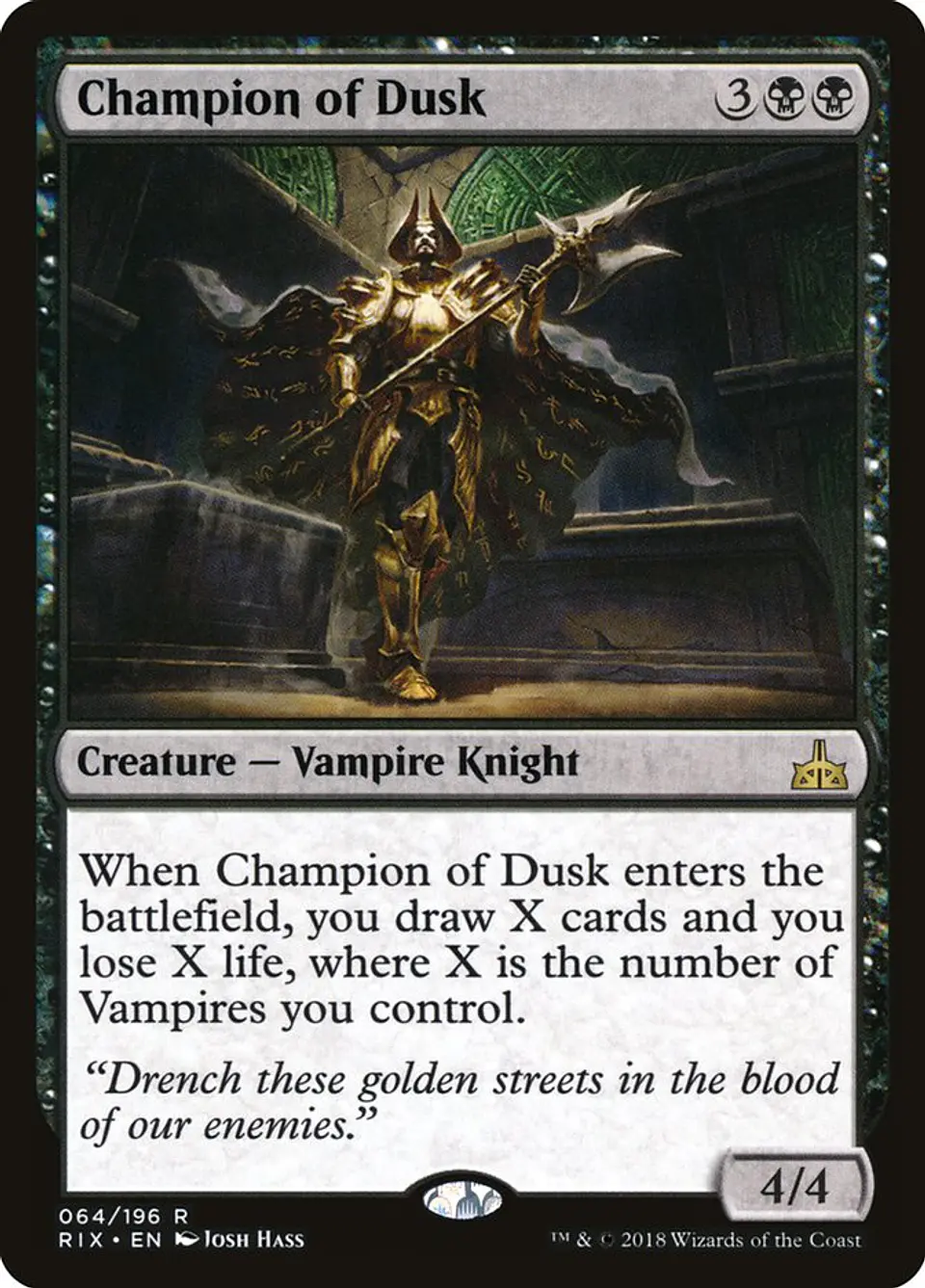 Champion of Dusk 1