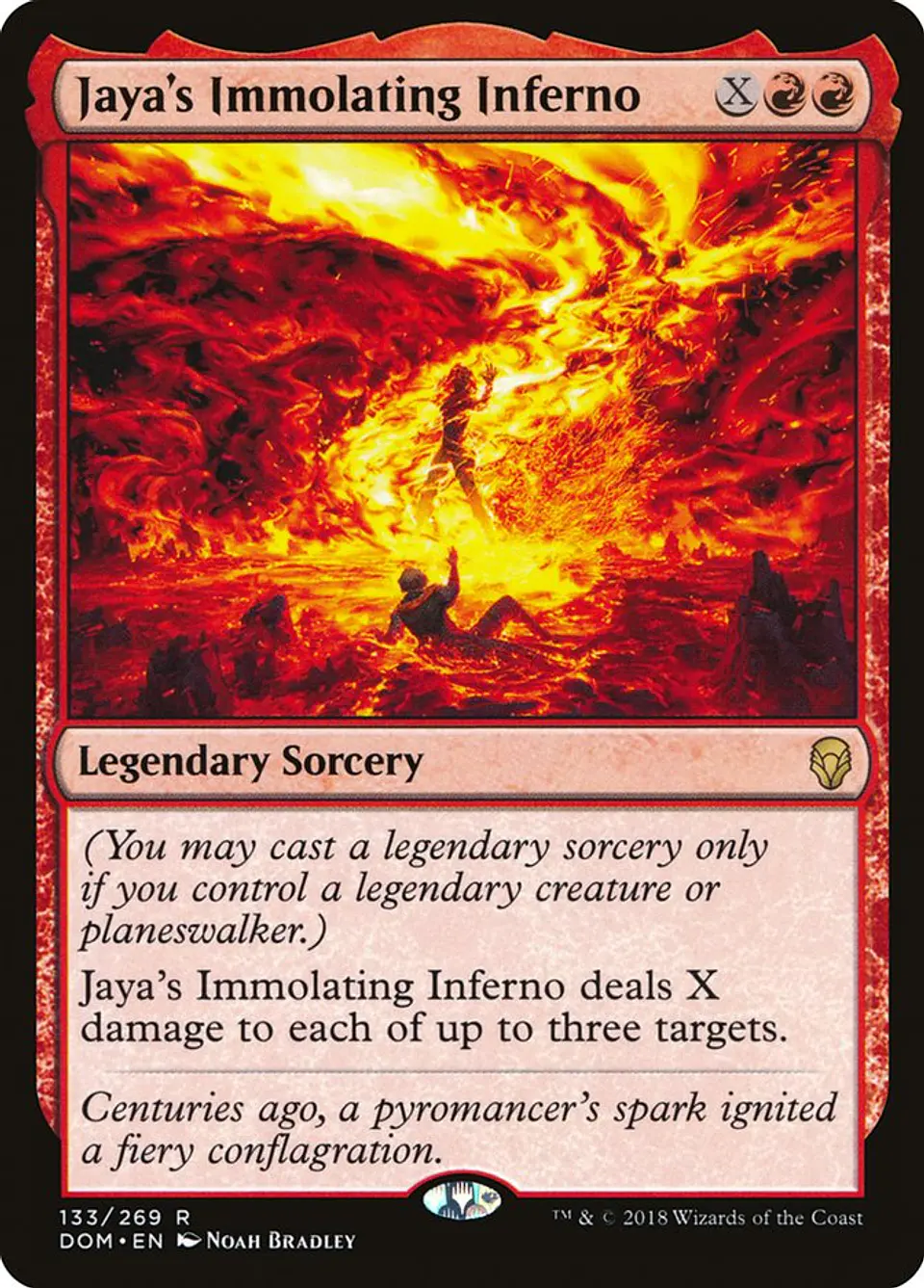 Jaya's Immolating Inferno 1