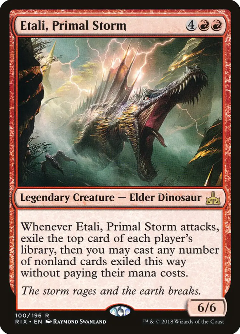 Etali, Primal Storm 1