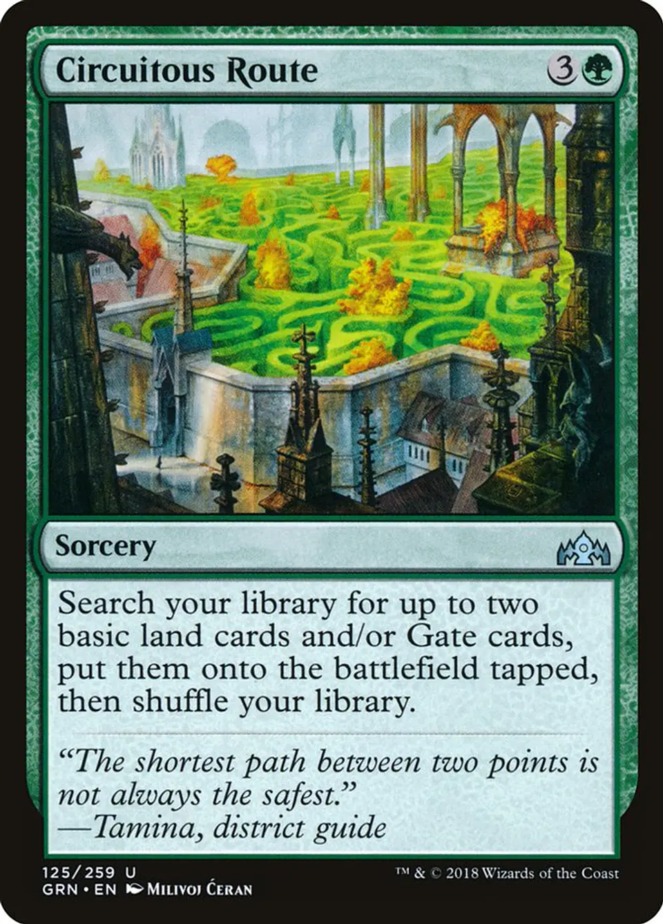 Circuitous Route 1