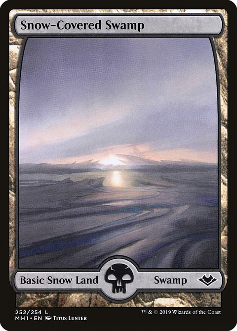 Snow-Covered Swamp (Full Art)