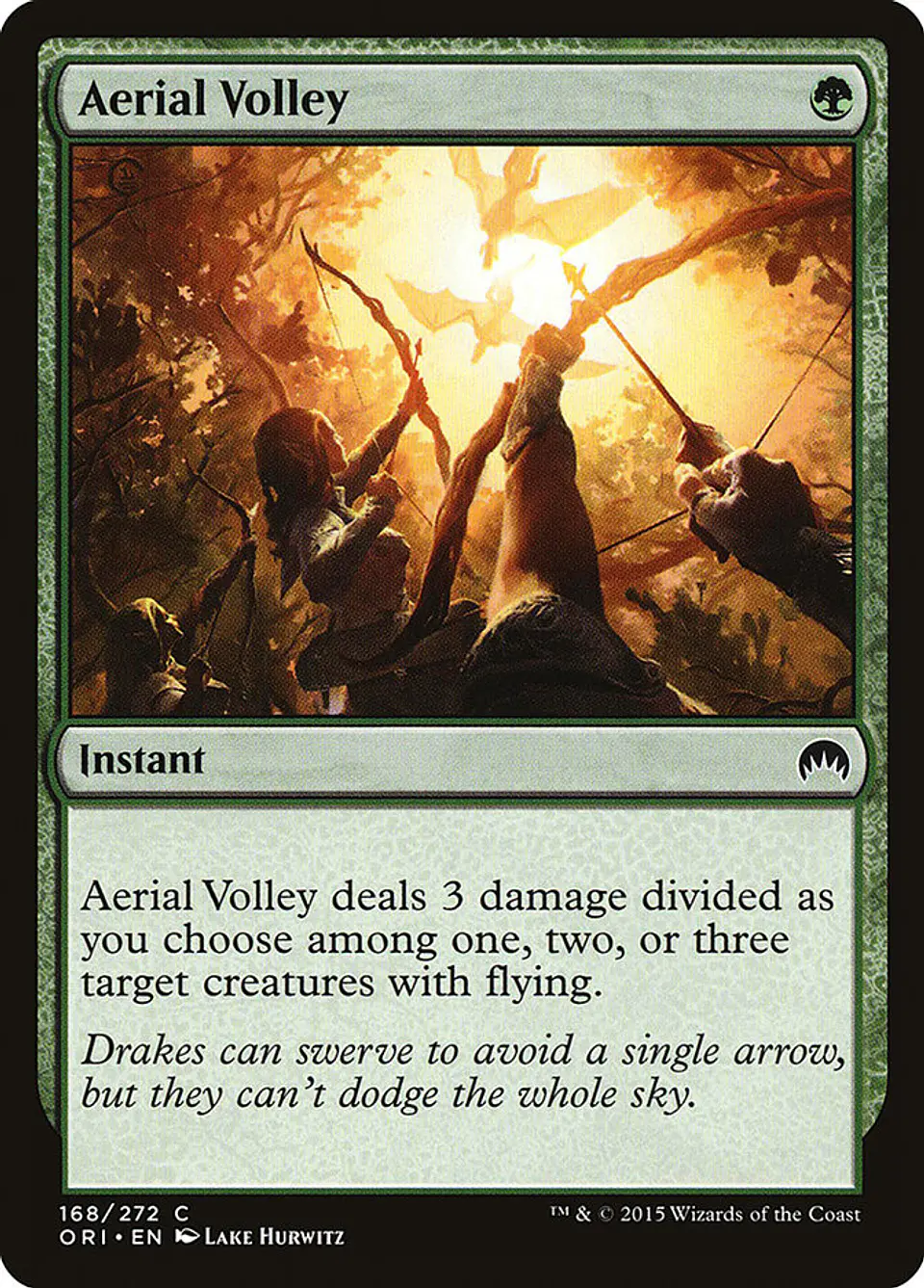 Aerial Volley 1