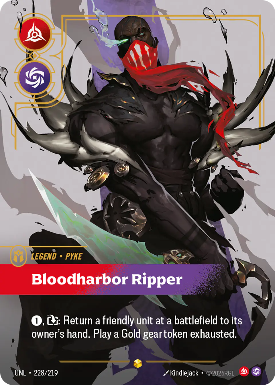 Pyke - Bloodharbor Ripper (Overnumbered) 1