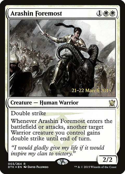 Arashin Foremost (Pre-release)