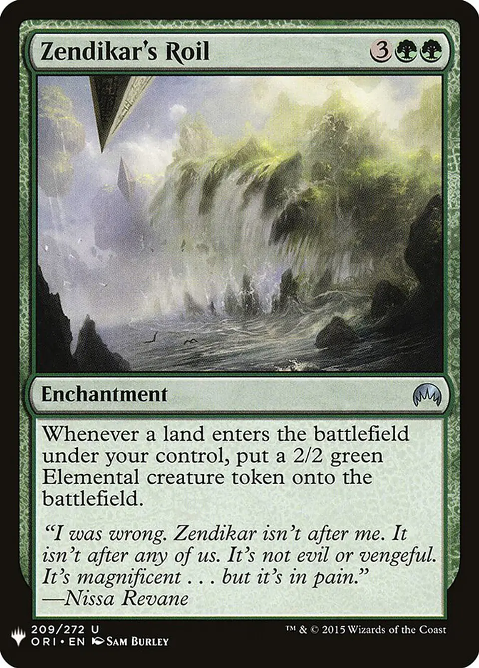 Zendikar's Roil (The List) 1