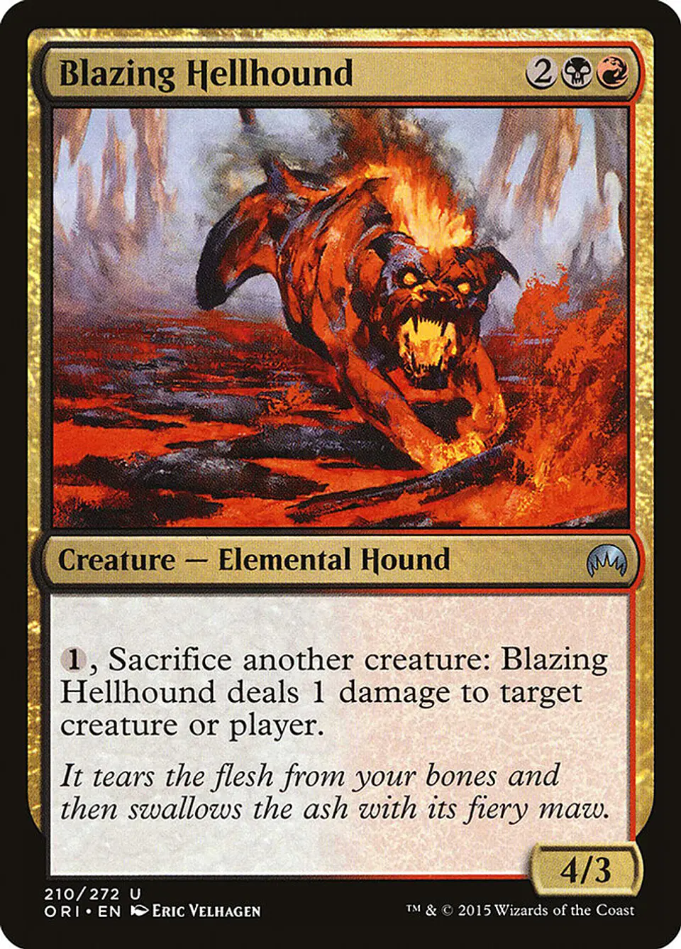Blazing Hellhound 1