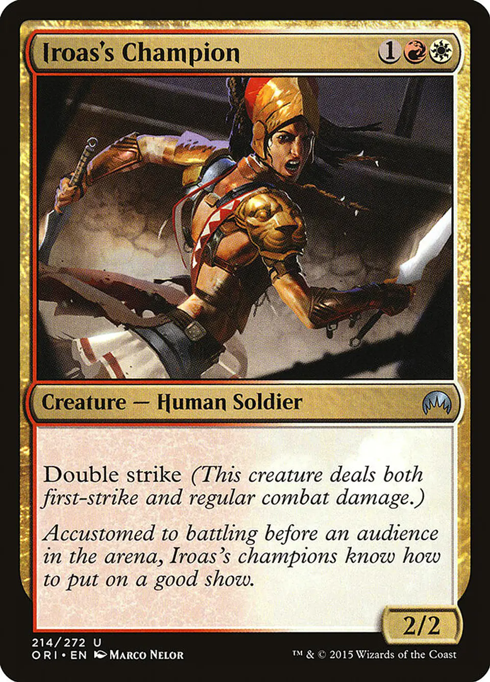 Iroas's Champion 1
