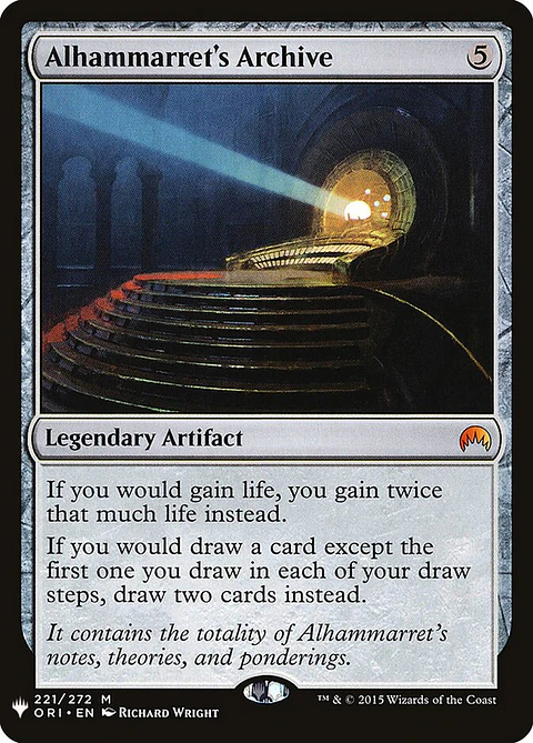 Alhammarret's Archive (The List)