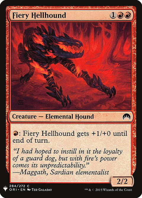 Fiery Hellhound (The List)