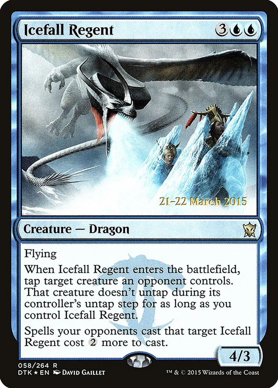 Icefall Regent (Pre-release) 1