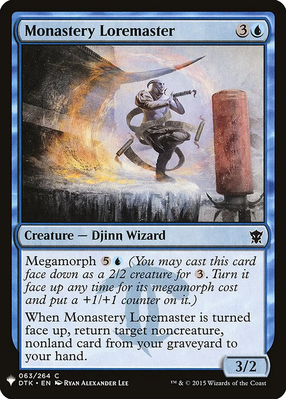 Monastery Loremaster (The List) 1