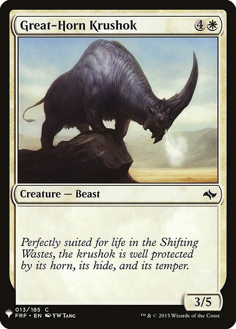 Great-Horn Krushok (The List)
