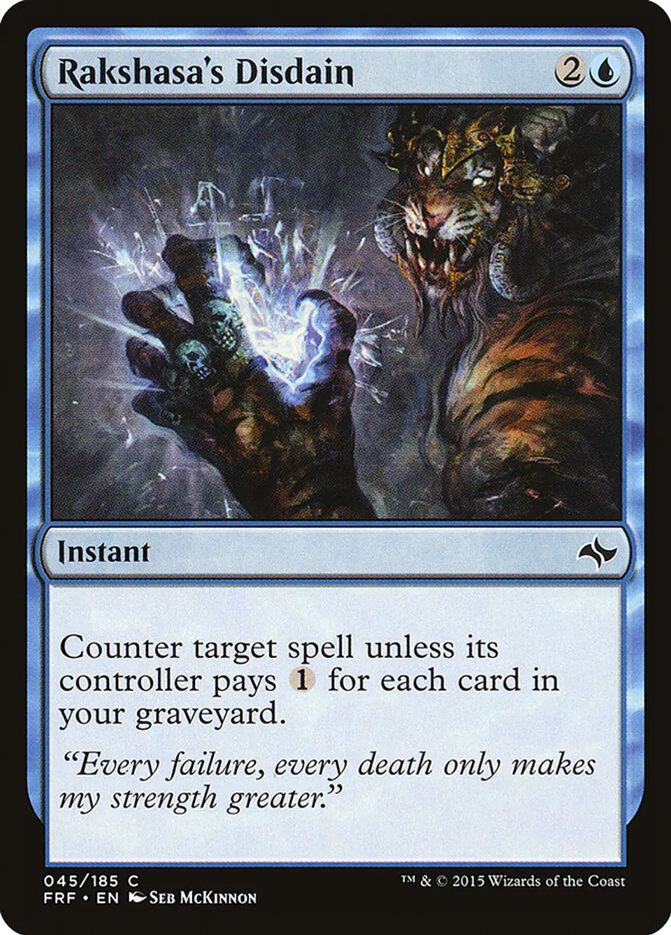 Rakshasa's Disdain 1