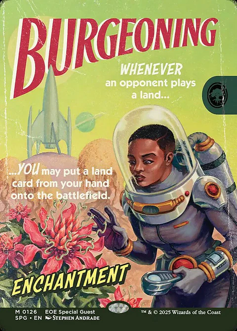 Burgeoning (Borderless)