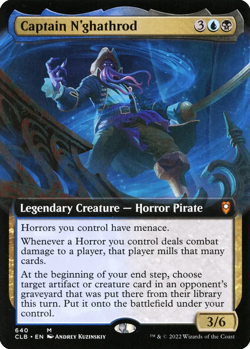 Captain N'ghathrod (Extended Art) 1