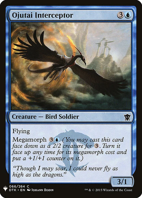 Ojutai Interceptor (The List)