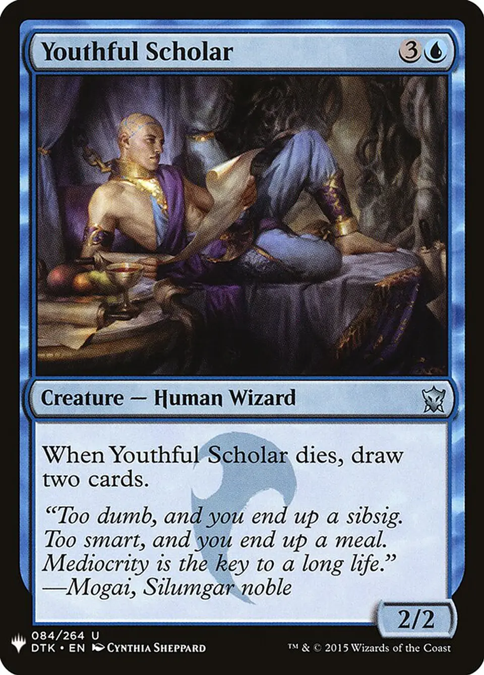 Youthful Scholar (The List) 1