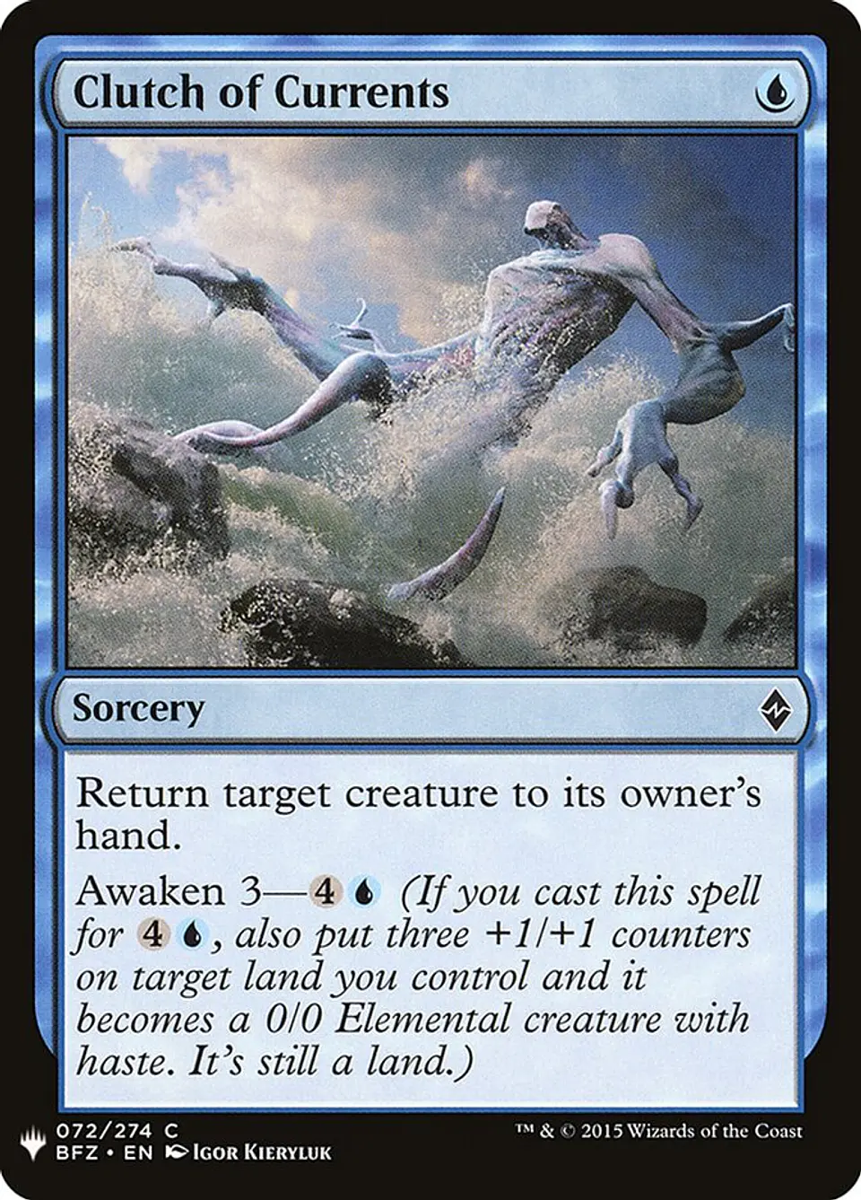 Clutch of Currents (The List) 1