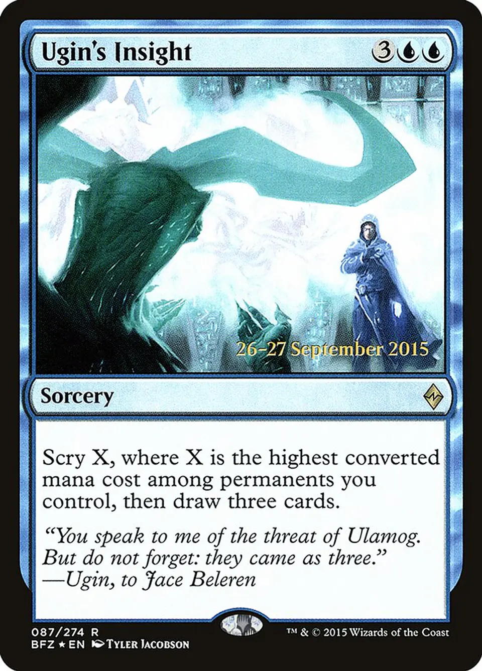 Ugin's Insight (Pre-release) 1