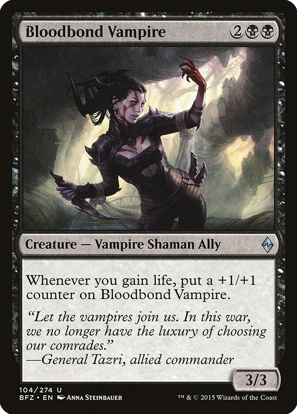 Bloodbond Vampire 1