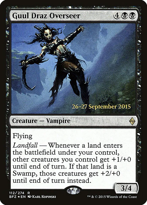 Guul Draz Overseer (Pre-release)