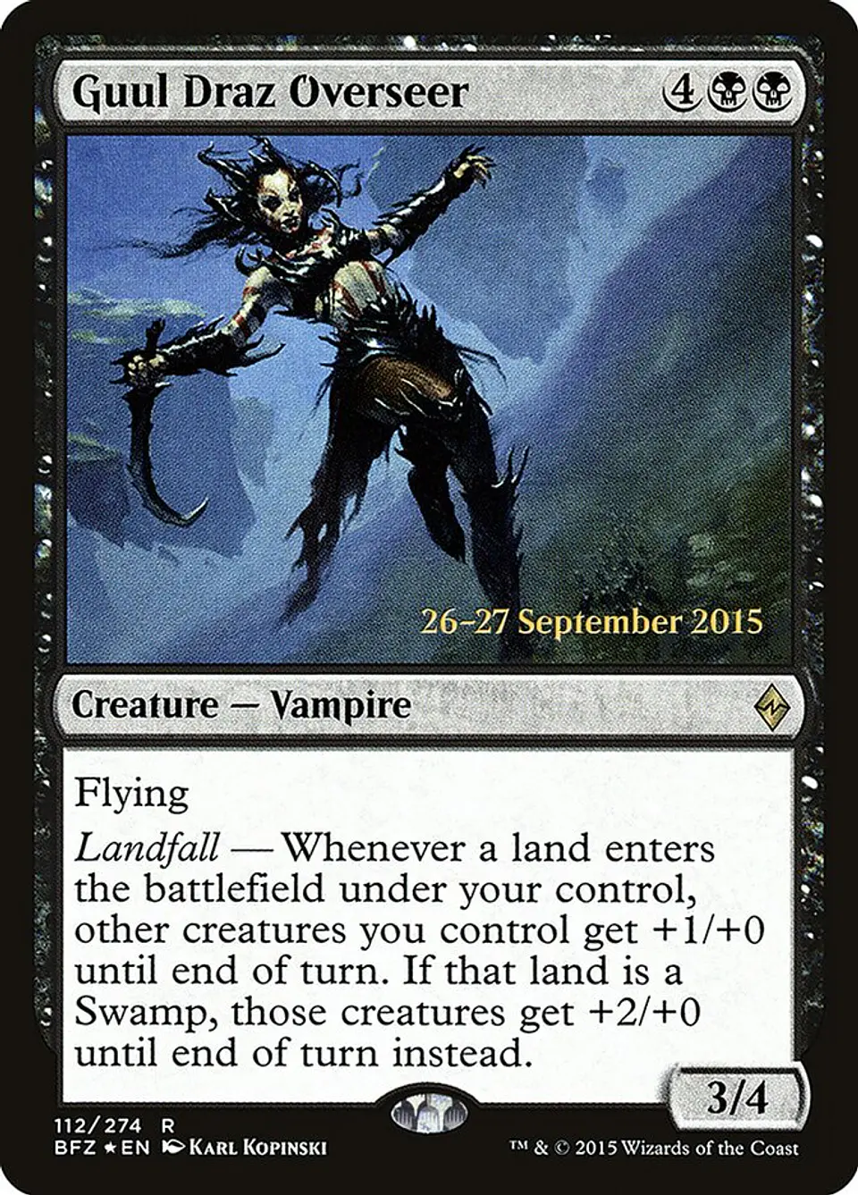 Guul Draz Overseer (Pre-release) 1