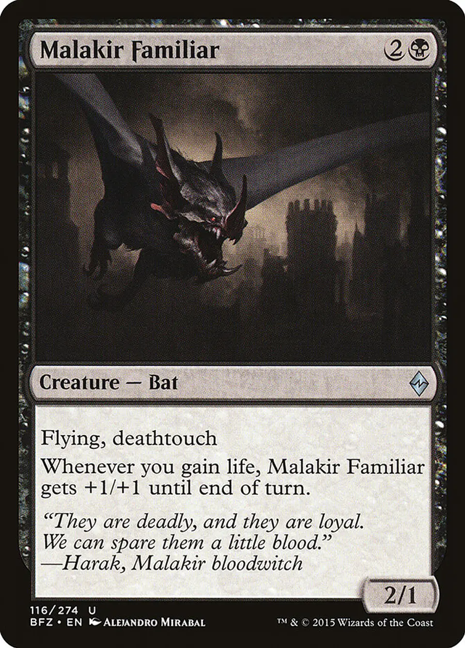 Malakir Familiar 1