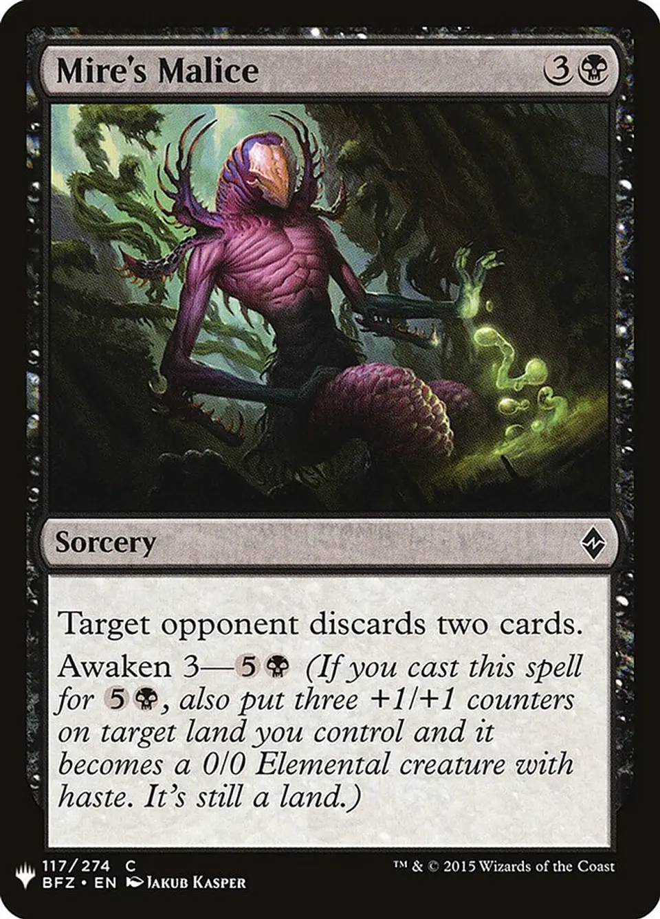 Mire's Malice (The List) 1