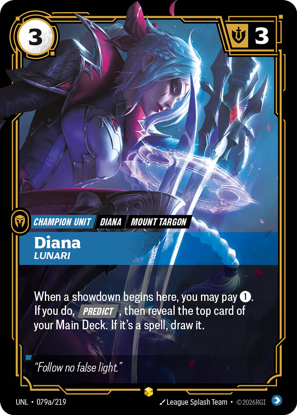 Diana - Lunari (Alternate Art) 1