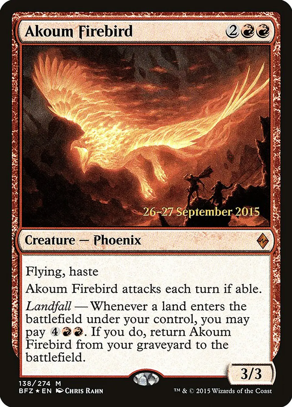 Akoum Firebird (Pre-release) 1