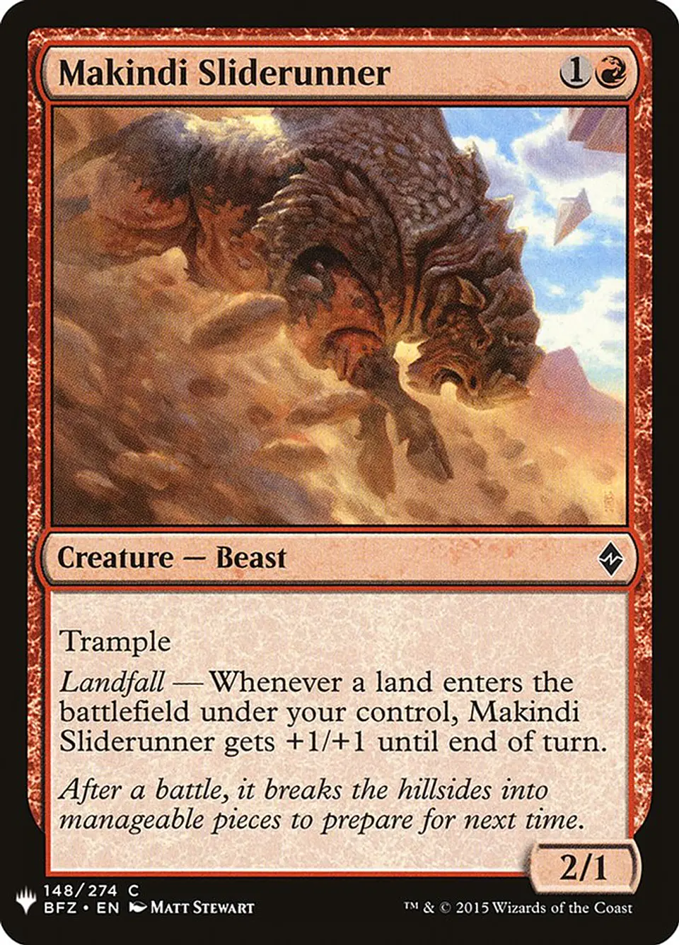 Makindi Sliderunner (The List) 1