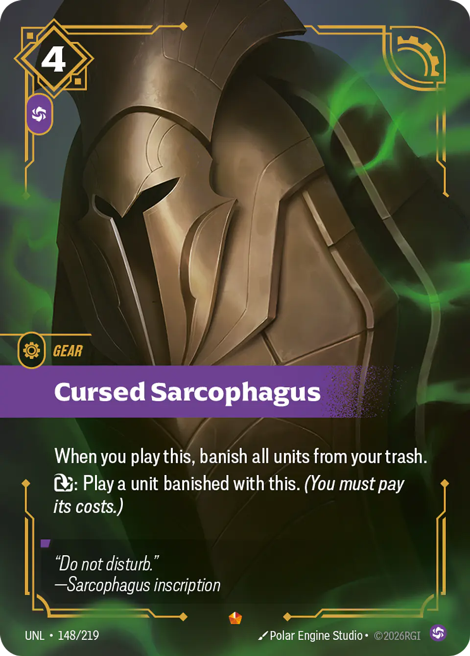 Cursed Sarcophagus 1
