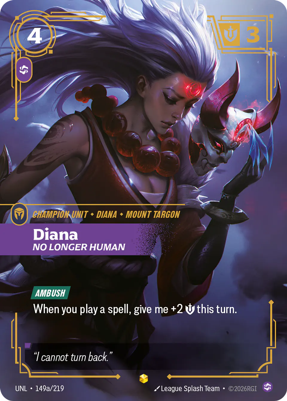 Diana - No Longer Human (Alternate Art) 1