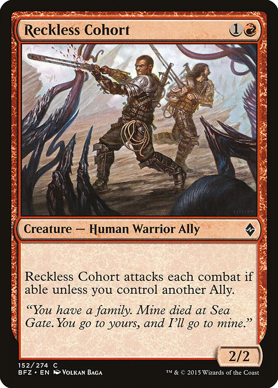 Reckless Cohort 1