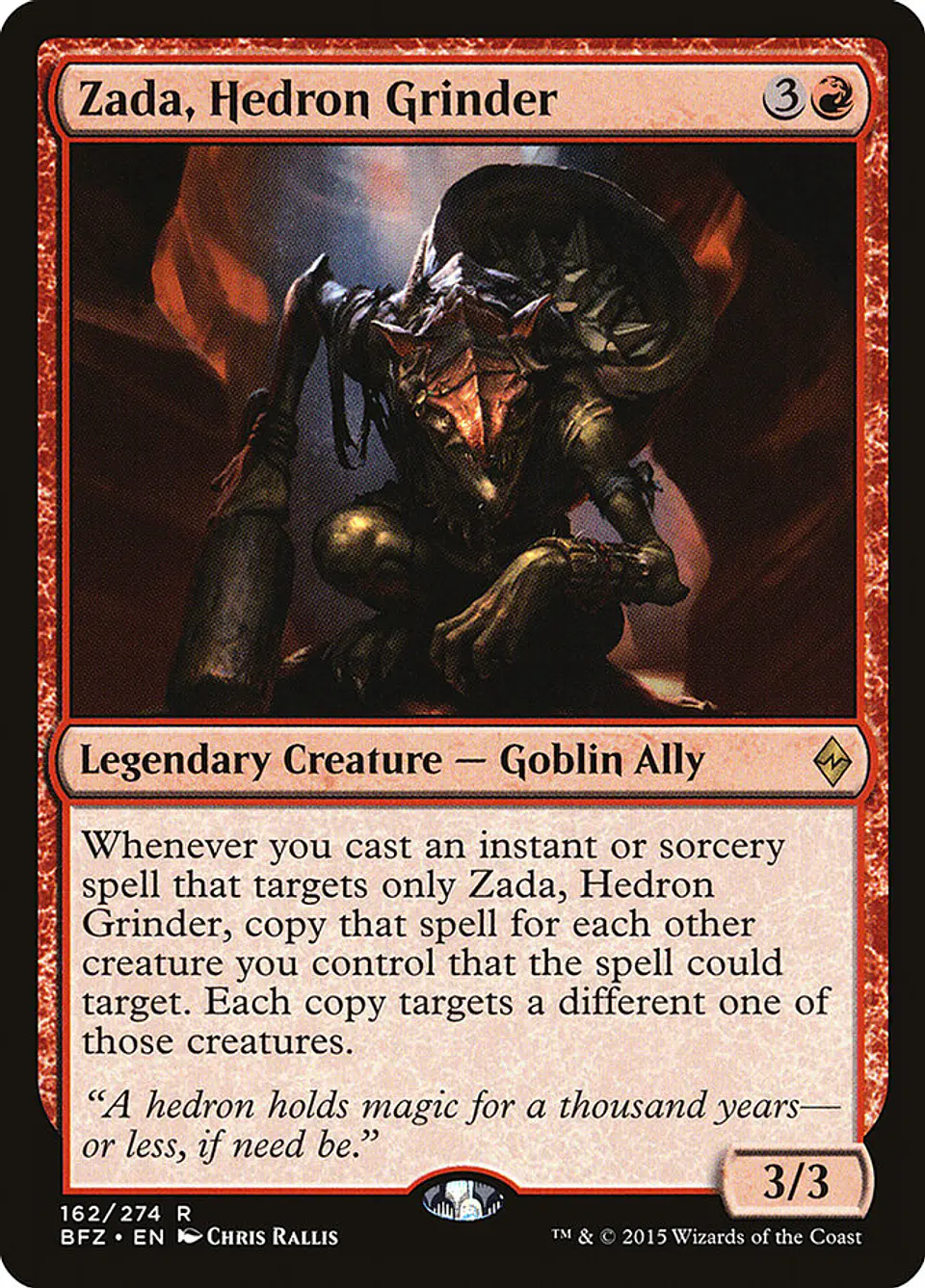 Zada, Hedron Grinder 1