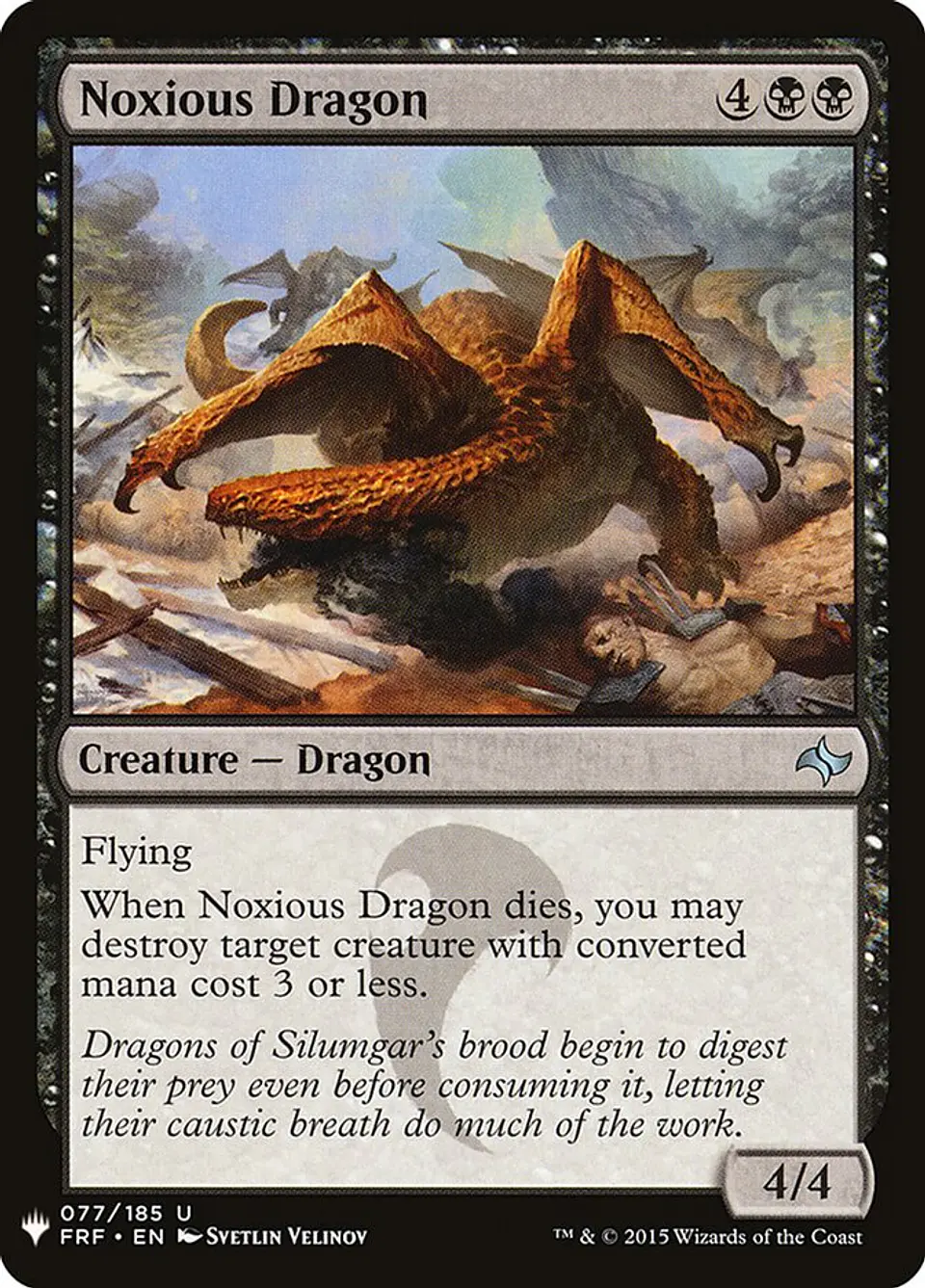 Noxious Dragon (The List) 1