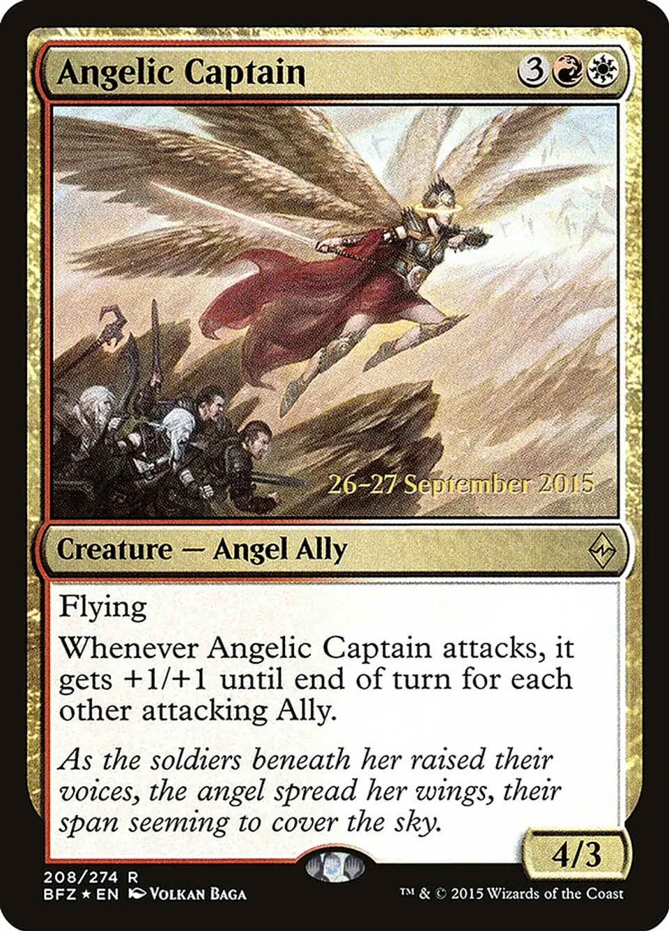 Angelic Captain (Pre-release) 1